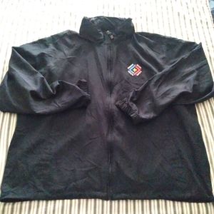 #14 North End Dark Blue Windbreaker Jacket (Size XL)